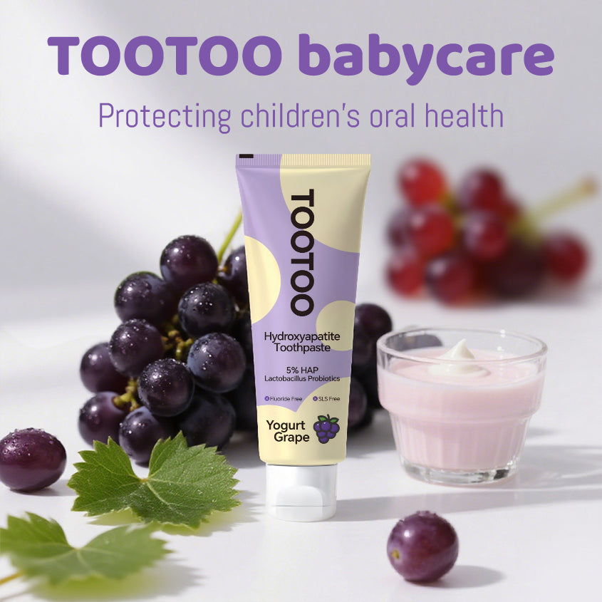 Kids Fluoride‑Free Toothpaste with Hydroxyapatite 120g