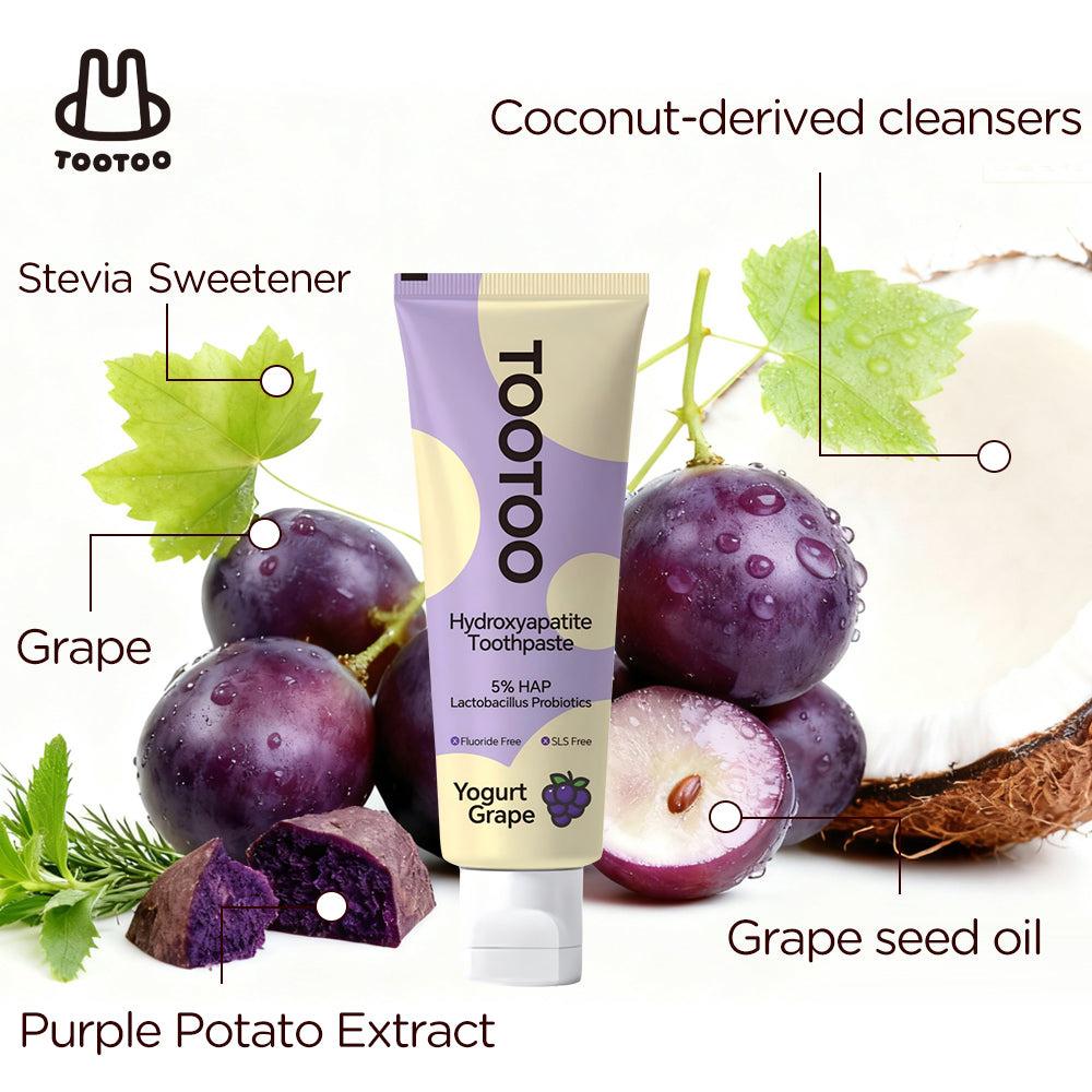 Kids Fluoride‑Free Toothpaste with Hydroxyapatite 120g