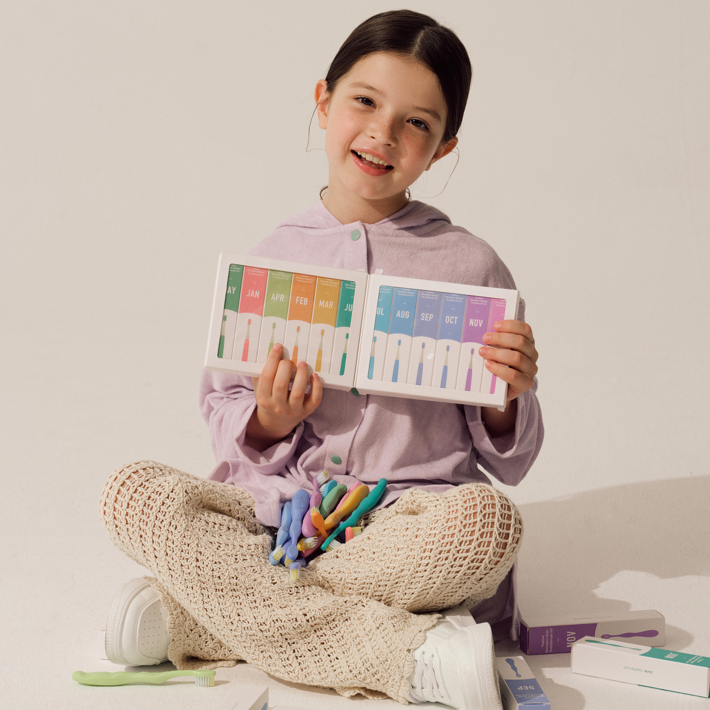 Twelve Wonders Toothbrush Kit For Kids 3-12 years