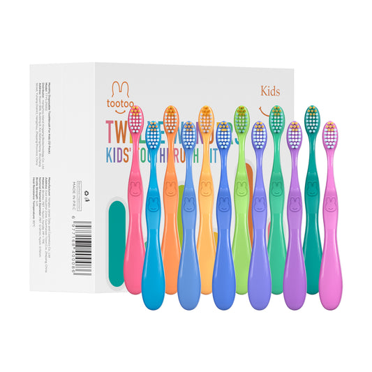 Twelve Wonders Toothbrush Kit For Kids 3-12 years